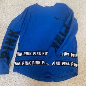 Royal blue PINK long t